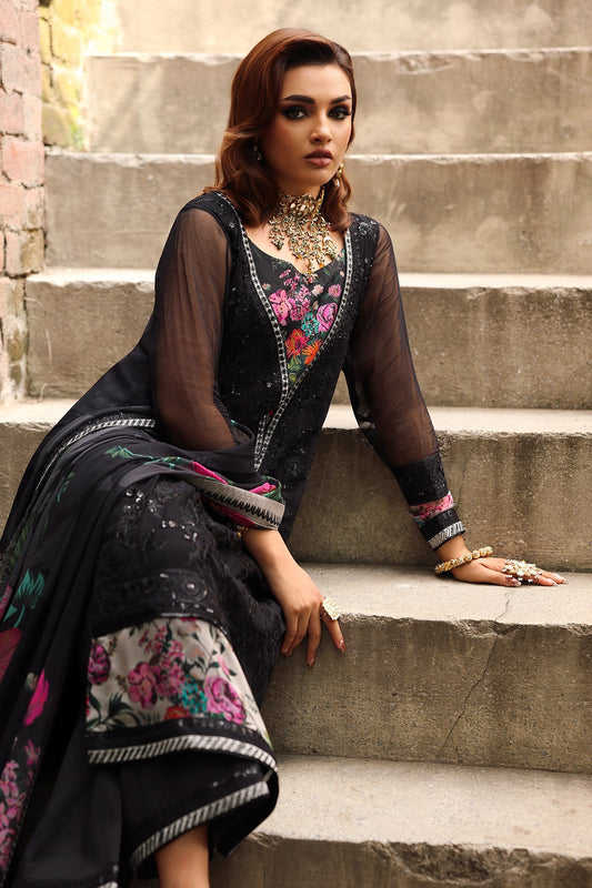3-pc Unstitched Chiffon Collection VSL25-33