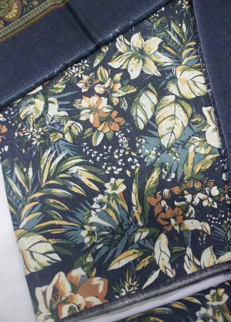 WKU-0222- 3 Piece Khaddar Printed UnStitched Suit