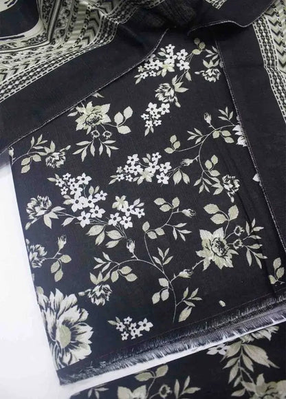 WKU-0229- 3 Piece Khaddar Printed UnStitched Suit