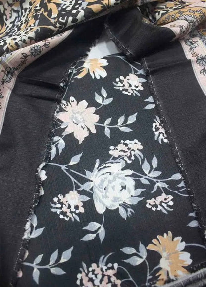 WKU-0236- 3 Piece Khaddar Printed UnStitched Suit