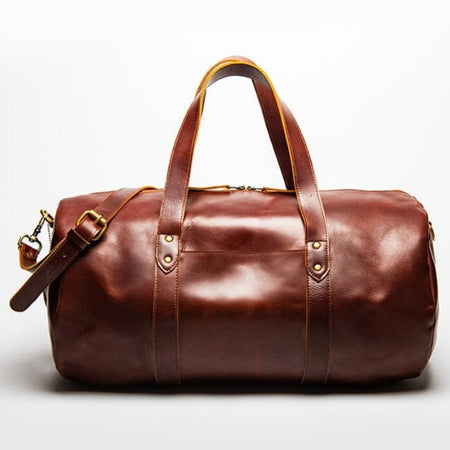 Leather Gym Bag 37L